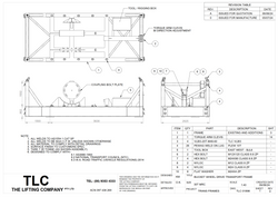 30T Bucket Wheel Drive Transport Frame