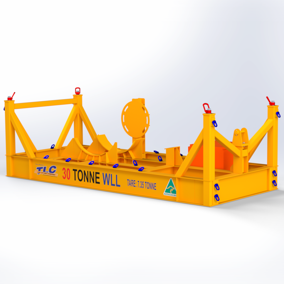 30T Bucket Wheel Drive Transport Frame