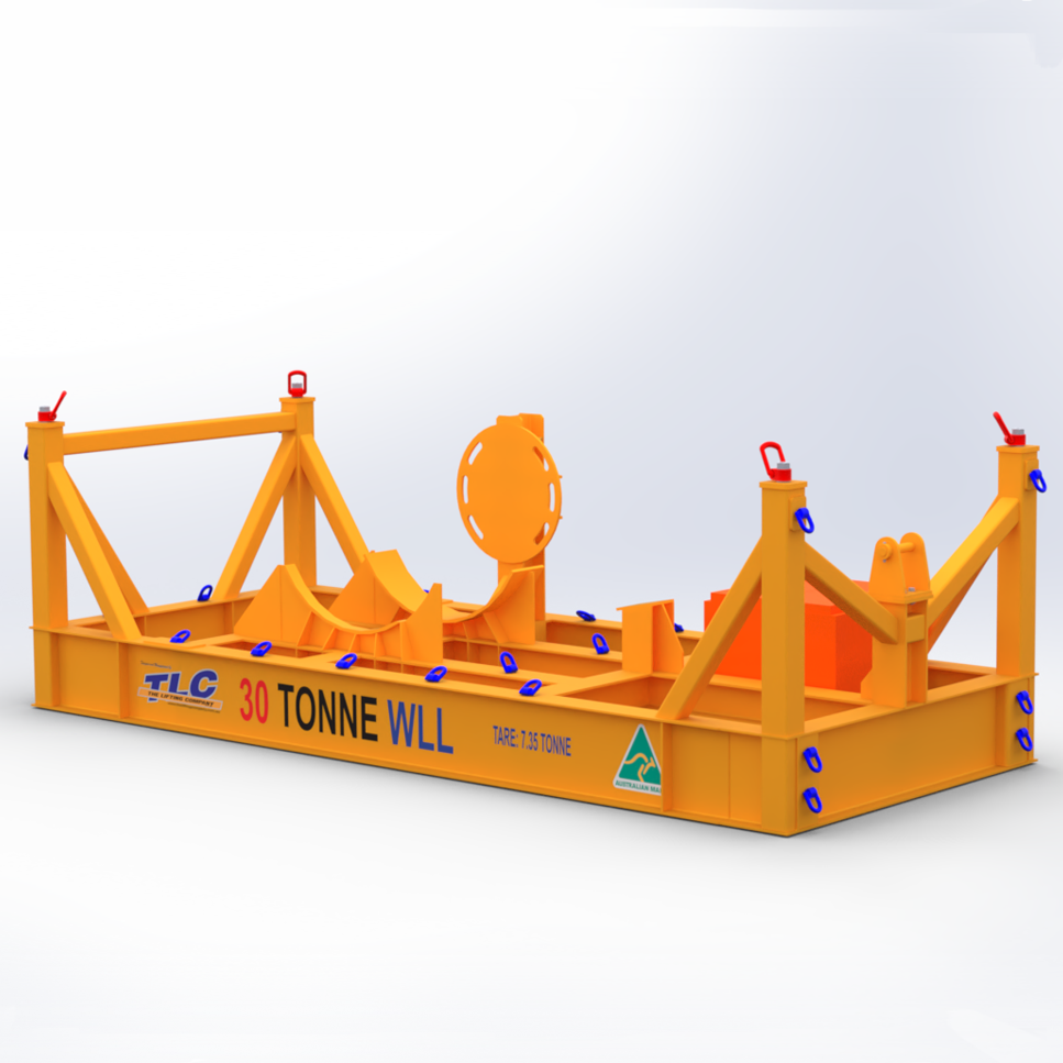 Wire Frame Bucket Modular Stand 30t bucket wheel drive transport frame