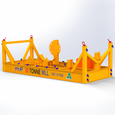 30T Bucket Wheel Drive Transport Frame