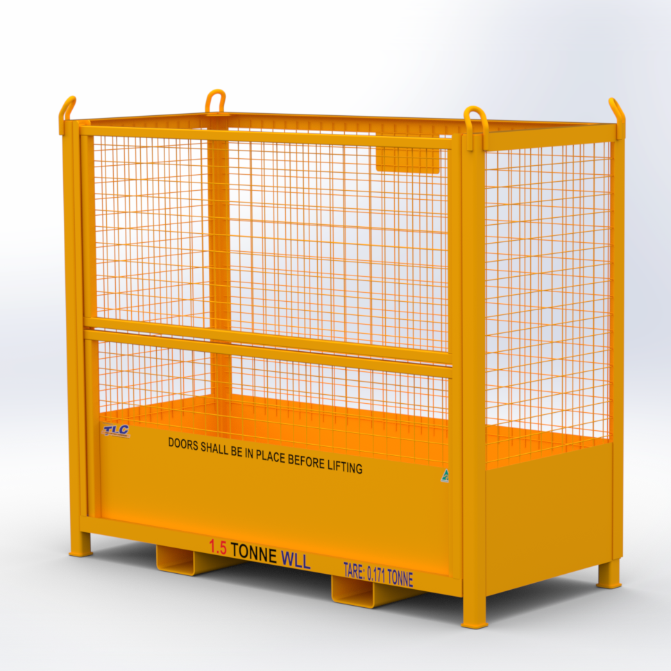 1.5T Goods Cage With Slide Out Door