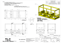 1T Cyclone Transport Frame