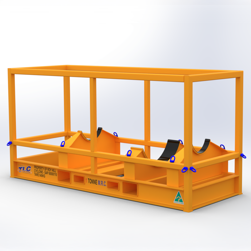 Cyclone Rack System 1t cyclone transport frame