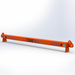 20T 4-6m Extendable Spreader Beam