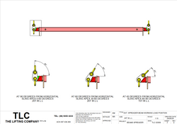 20T 4-6m Extendable Spreader Beam