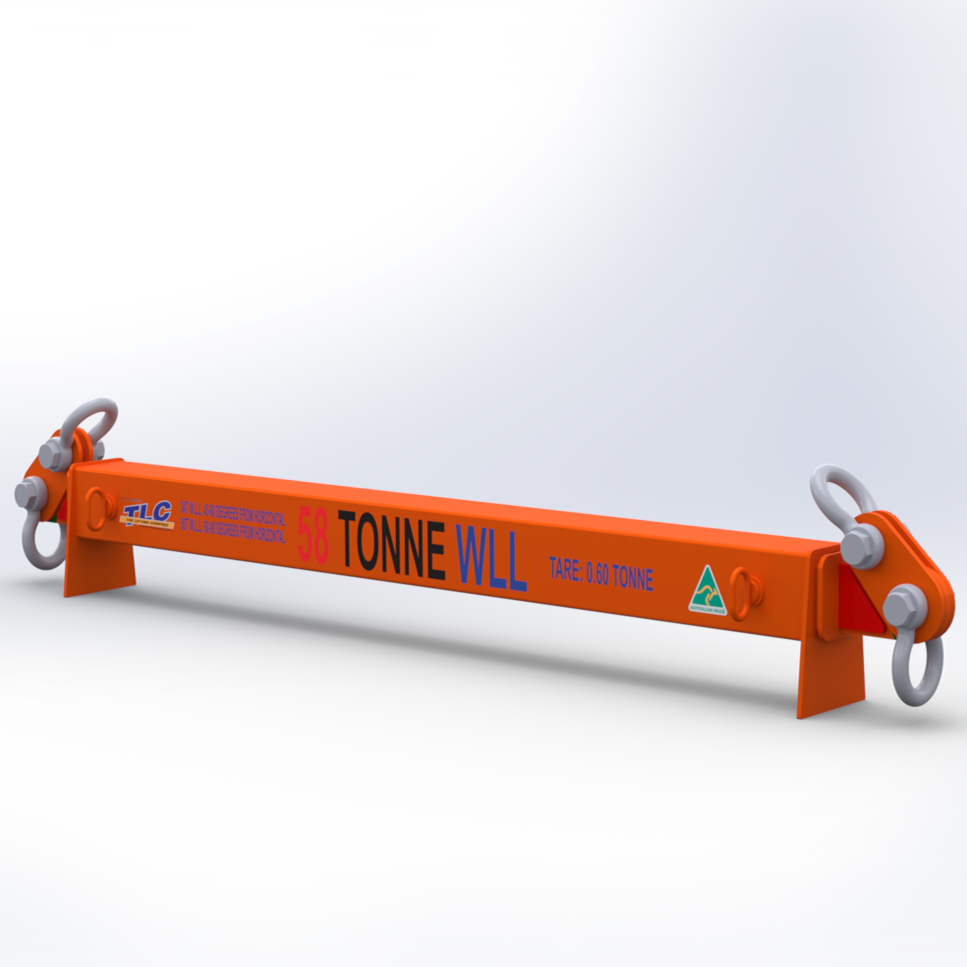 58T 4-6m Extendable Spreader Beam