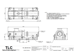 Burrup Pump Transport Frame Assmebly