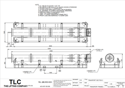 Burrup Pump Transport Frame Assmebly