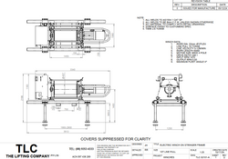 10T Skid/Stringer Winch