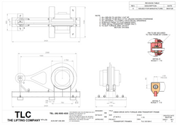 2T CB840 Torque Arm Transport Frame TLC