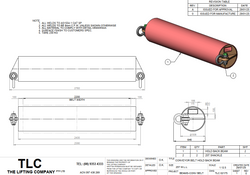 25T Conveyor Hold Back Beam (2200mm)