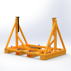 1.6T Trunnion Lifter Fork Attachment