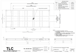 5T Vacuum Excavator Transport Frame