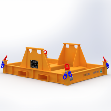 10T Alternator Transport Skid