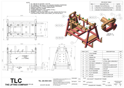 2.9T Shaft Transport Frame