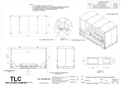 16T Gearbox Transport Frame TLC
