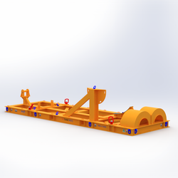 31T 650kW Motor Transport Frame