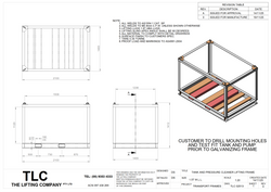 1.5T Water Tank Transport Frame