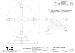 650KG Turbo Housing Lifting Frame TLC
