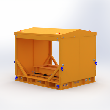 6.5T B2SH14 Gearbox Transport Frame