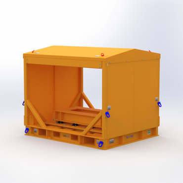 6.5T B2SH14 Gearbox Transport Frame