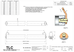 5T Aluminium Roller Beam TLC