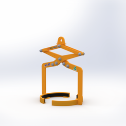 125KG Ingot Lifter Scissor Clamp TLC