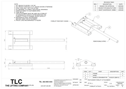 5T Pin Pusher Forklift Attachment