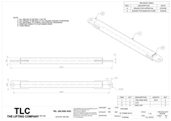 16T Towing Bar (2.5m) TLC