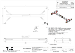 12T PVC Pipe Lifting Frame TLC