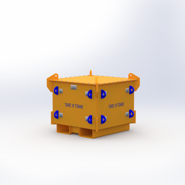 10T Concrete Filled Test Weight TLC