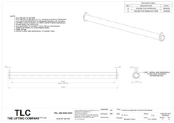 3T Aluminium Roller Beam TLC