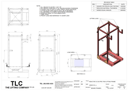 200KG Reactor 3 E-30 Lifting Frame TLC