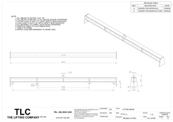 3T 3.7m Lifting Beam
