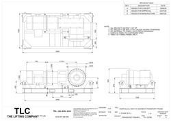 2T Bonfiglioli Gearbox Transport Frame TLC