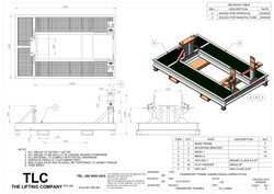10.5T QSK60 Transport Frame TLC