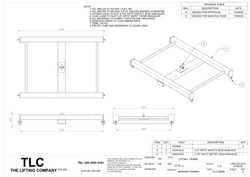 2T Cage Lifting Frame TLC