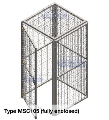 MSC105 Modular Storage Cage - 1050(w)