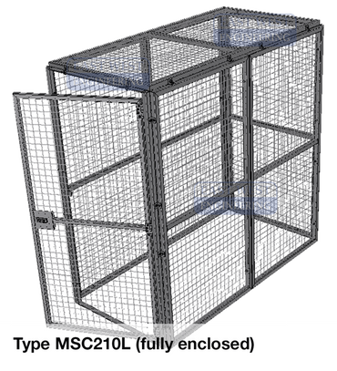 MSC210L Modular Storage Cage - 2100(d)