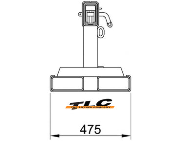 FJCL25 Fixed Jib Long – 2.5T