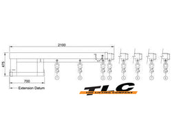 FJCL25 Fixed Jib Long – 2.5T