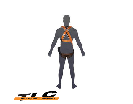 Elite Riggers Harness Stainless Steel - Standard (M - L) cw Harness Bag (NBHAR)