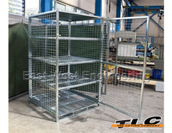 SHC116 Storage Cage with Shelves