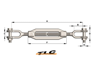 Clevis & Clevis Turnbuckles