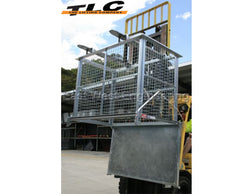 WDM160 Drop Bottom Mesh Cage