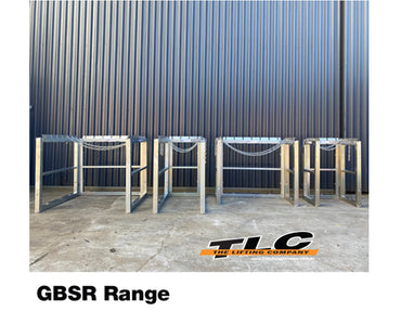 GBSR8 Gas Cylinder Storage Rack - 900x450