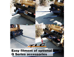 QSSXR3-23 Skid Steer 180° Rotator